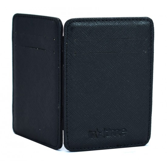 INTIME έξυπνο πορτοφόλι IT-013, RFID, PU leather, μαύρο