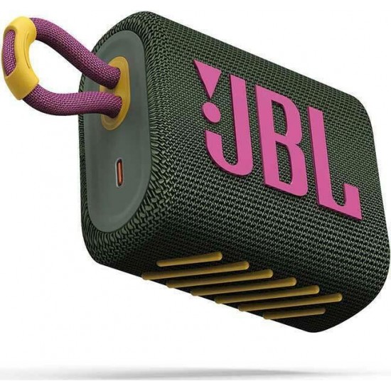 JBL Go 3 Bluetooth Speaker Green