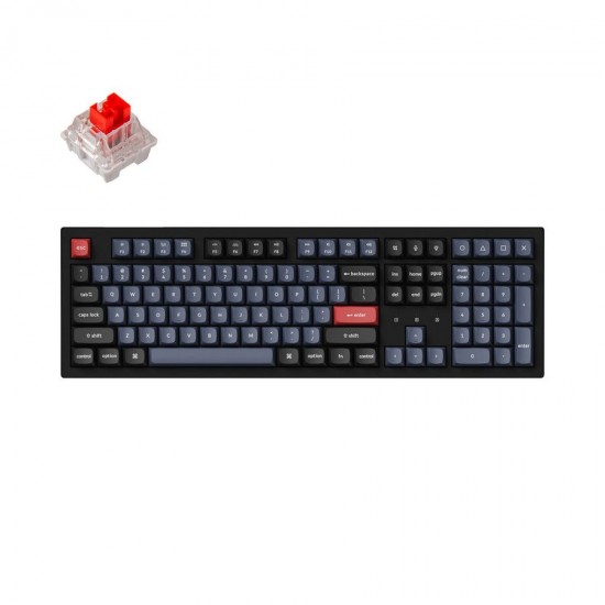 Keychron K10 Pro QMK/VIA (K10P-H1) Wireless Mechanical Keyboard-Red Switch (Hot-Swappable) US Lay