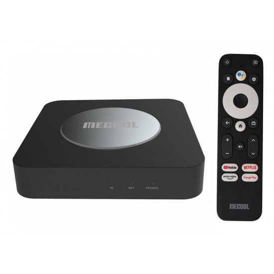 MECOOL TV Box KM2 Plus, Google/Netflix certificate, 4K, WiFi, Android 11