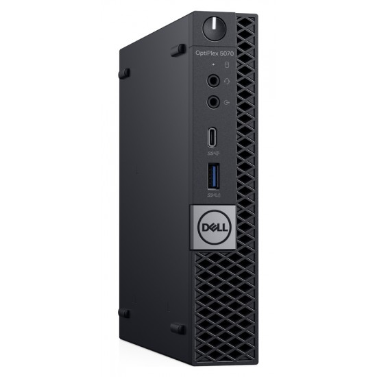 DELL PC OptiPlex 5070 Micro, i5-9500T, 8/256GB M.2, REF SQR