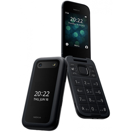 NOKIA 2660 FLIP DUAL SIM BLACK EU GR