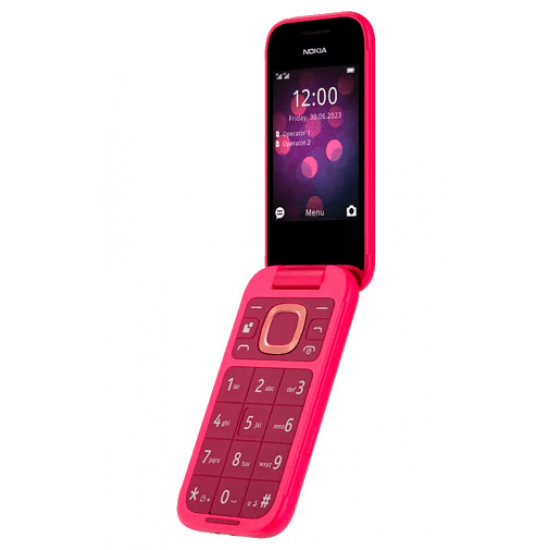 NOKIA 2660 FLIP DUAL SIM POP PINK (ΕΛΛΗΝΙΚΟ ΜΕΝΟΥ) EU