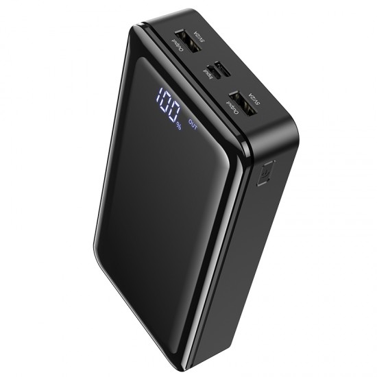 Borofone Power Bank 30000mAh BJ8 Extreme - 2xUSB - black