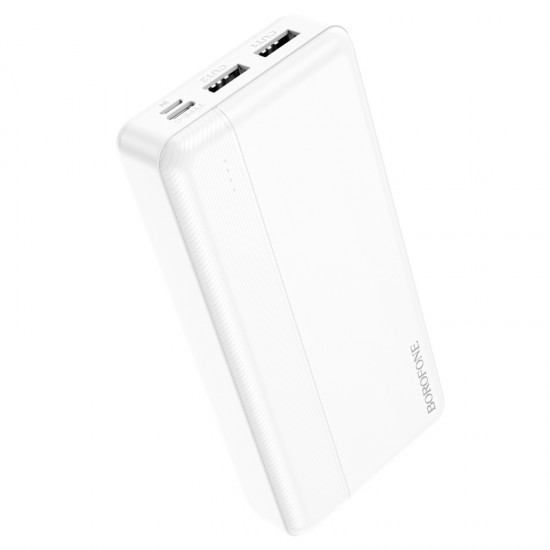 Borofone Power Bank 20000mAh BJ24A - 2xUSB - white