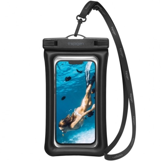 Case SPIGEN A610 Universal AMP04529 Waterproof Float Case - Black