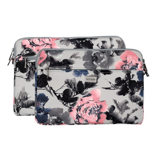 Wonder Sleeve Laptop 15-16 inches peonies