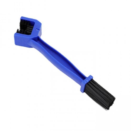 Bike chain brush blue