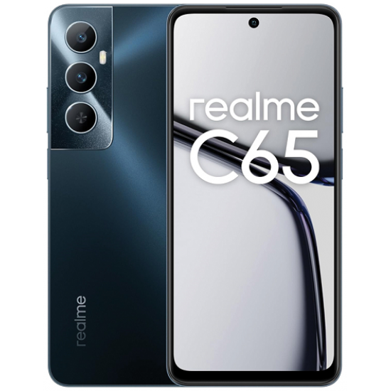 REALME C65 128GB ROM/6GB RAM STARLIGHT BLACK EU