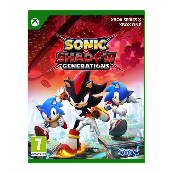 Sonic X Shadow Generations Xbox (Journal & Retro DLC Skin)