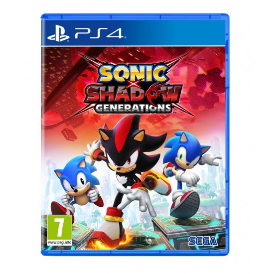 Sonic X Shadow Generations PS4 (Journal & Retro DLC Skin)